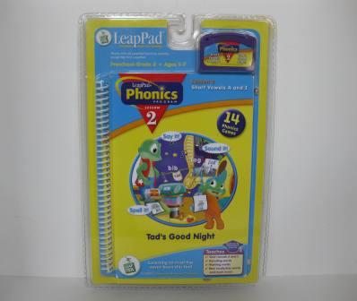 Phonics Program Lesson 2 - Short Vowels (SEALED) - LeapPad Game